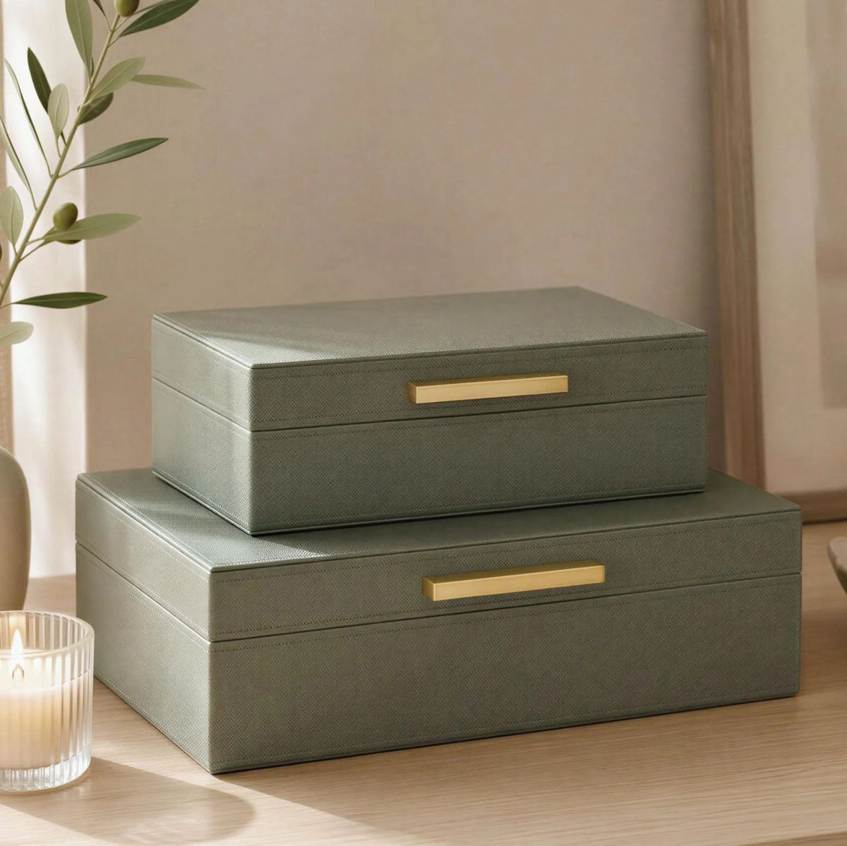 Decorative Storage Boxes with Lids