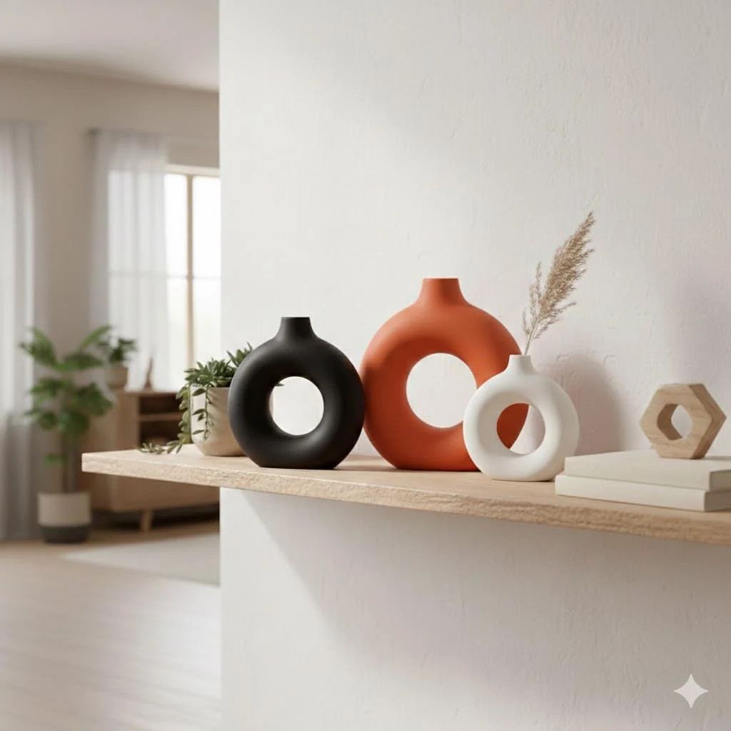 Querro Ceramic Vase Set of 3