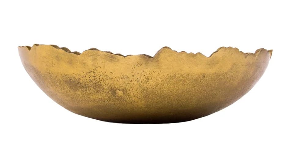 Red Co 8 75 Gold Moon Decorative Asymmetrical Torn Hammered