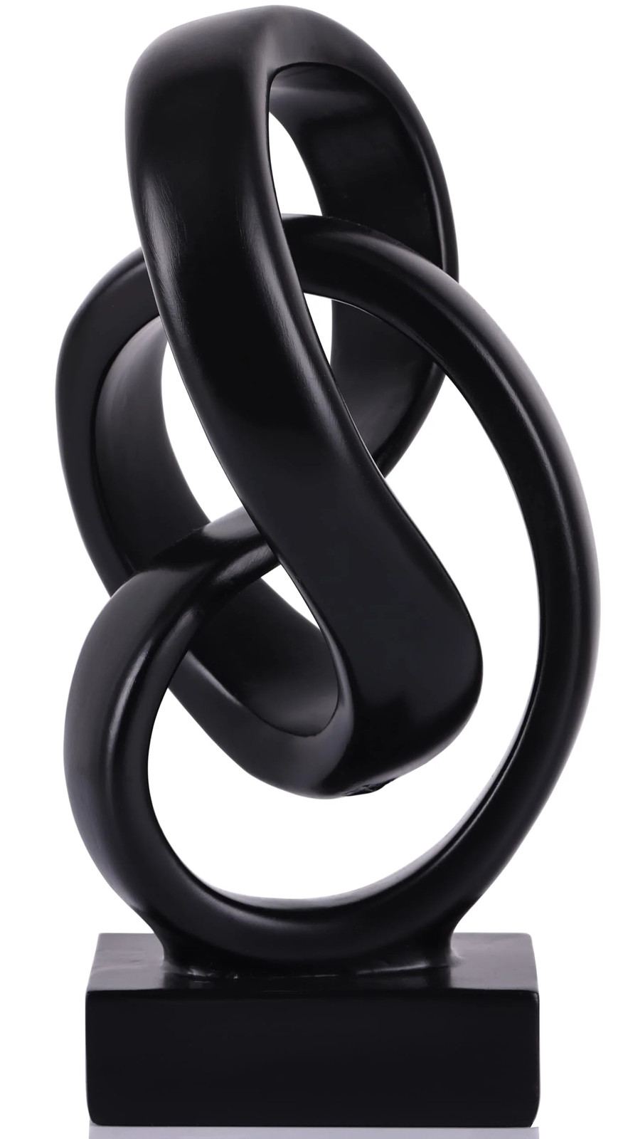 Modern Abstract Knot Sculpture Artistic Mobius Inspired