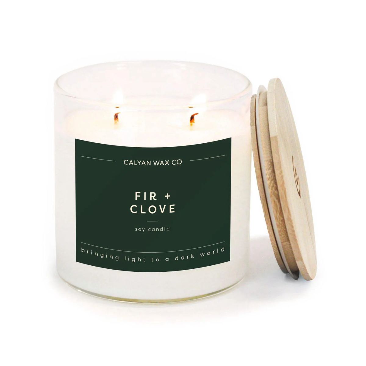 Fir Clove 2 Wick Scented Candle