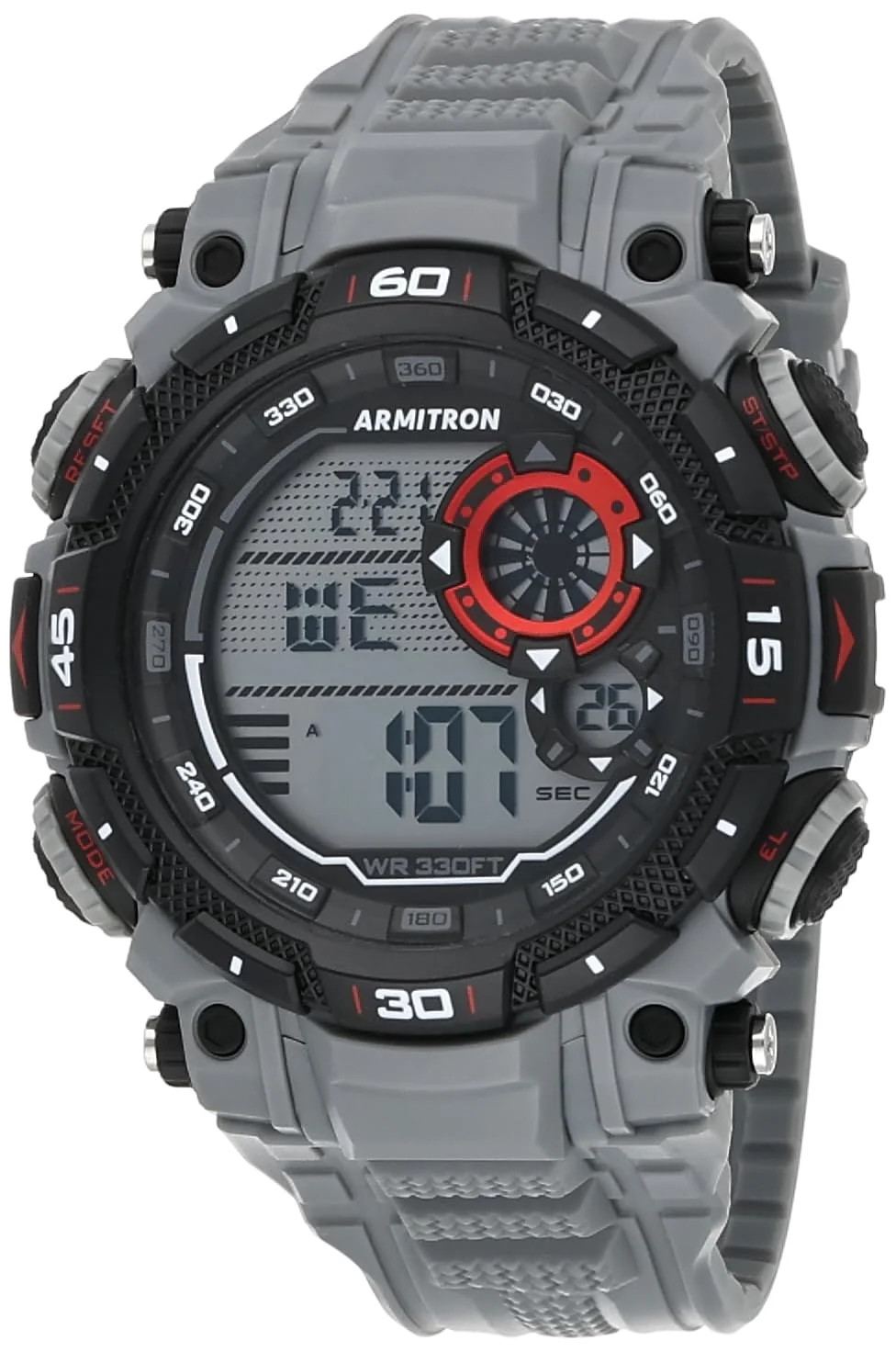 Armitron Sport Men s Digital Chronograph Resin Strap Watch