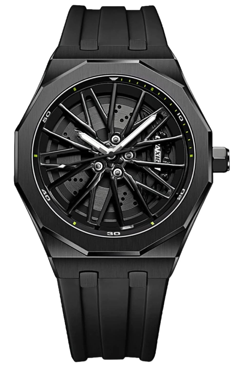 FANMIS Men s Wheel Rim Quartz Watch Rotating Hub Design 3D