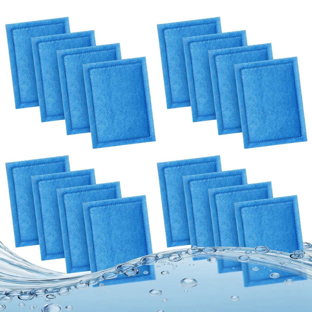 16 Pack Aquarium Filter Cartridge for Marineland Rite Size B