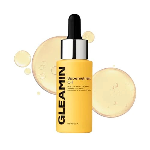 Gleamin Supernutrient Facial Oil 3 Vitamin C with Jojoba Oil