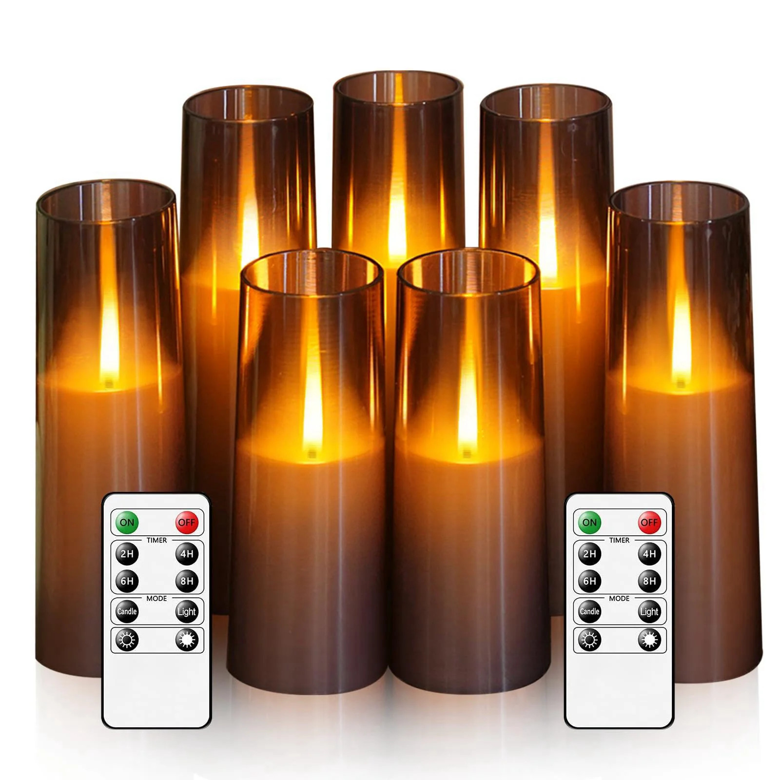 Flameless LED Candles Upgraded Realistic Flickering Flame