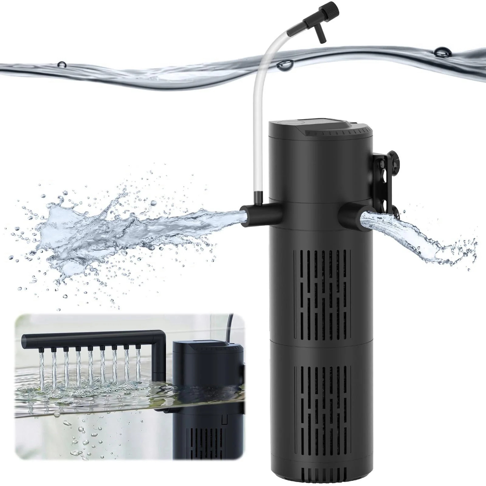 Aquarium Filter for 20 60 Gallon Tanks Internal Fish Tank