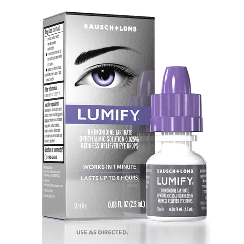 Lumify Redness Relief Eye Drops Whiter Brighter Looking Eyes