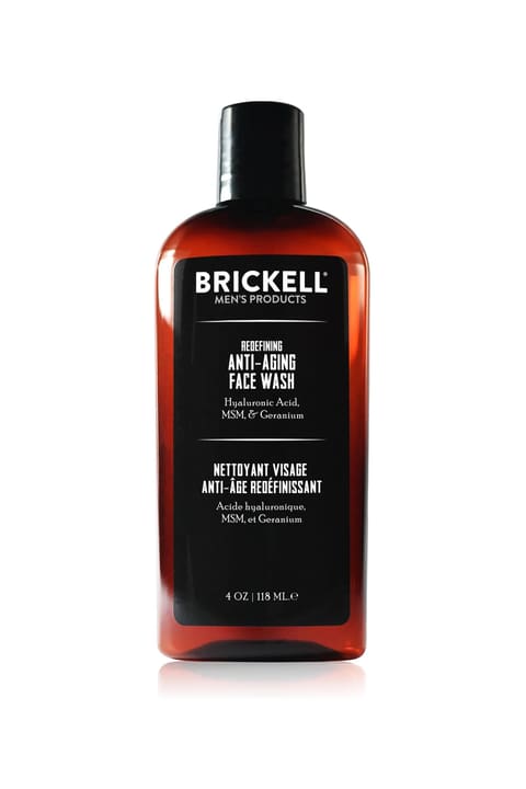 Brickell Men s Redefining Anti Aging Face Wash For Men