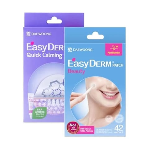 EasyDerm Quick Beauty Pimple Patch Duo Mini Cica Ampoule