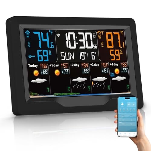 Smart WiFi Weather Station Indoor Outdoor