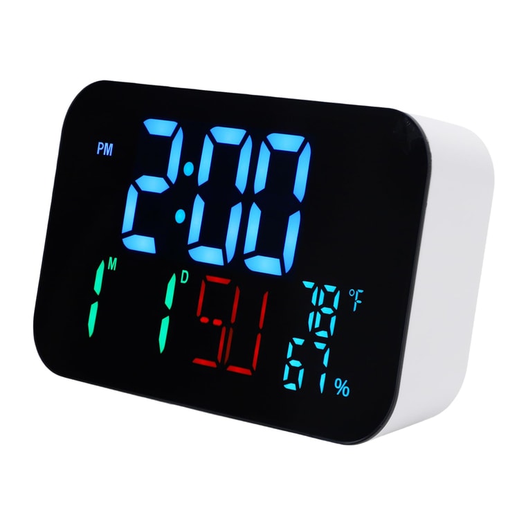 WiFi Alarm Clock with Temperature and Humidity Monitor