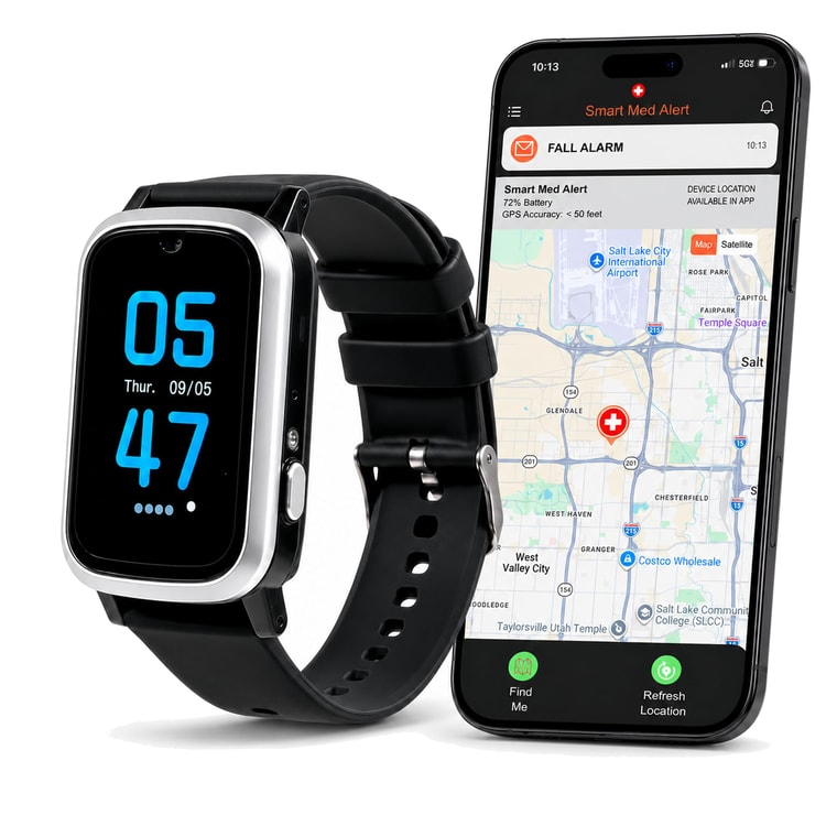 Medical Alert Smart Watch with Emergency Button