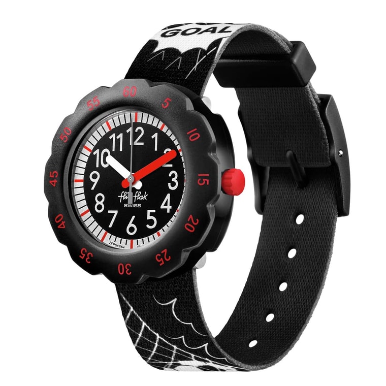 Flik Flak Boy Kids Watch Biosourced Quartz Waterproof Goal