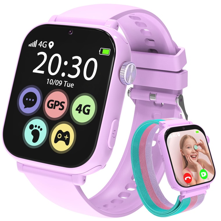 Kids Smart Watch 4G GPS Phone Call Voice