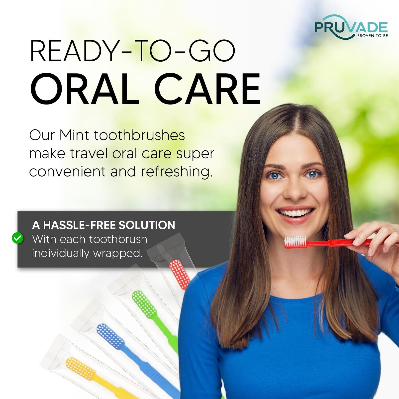 Oral care essentials including toothbrush and toothpaste on a clean background