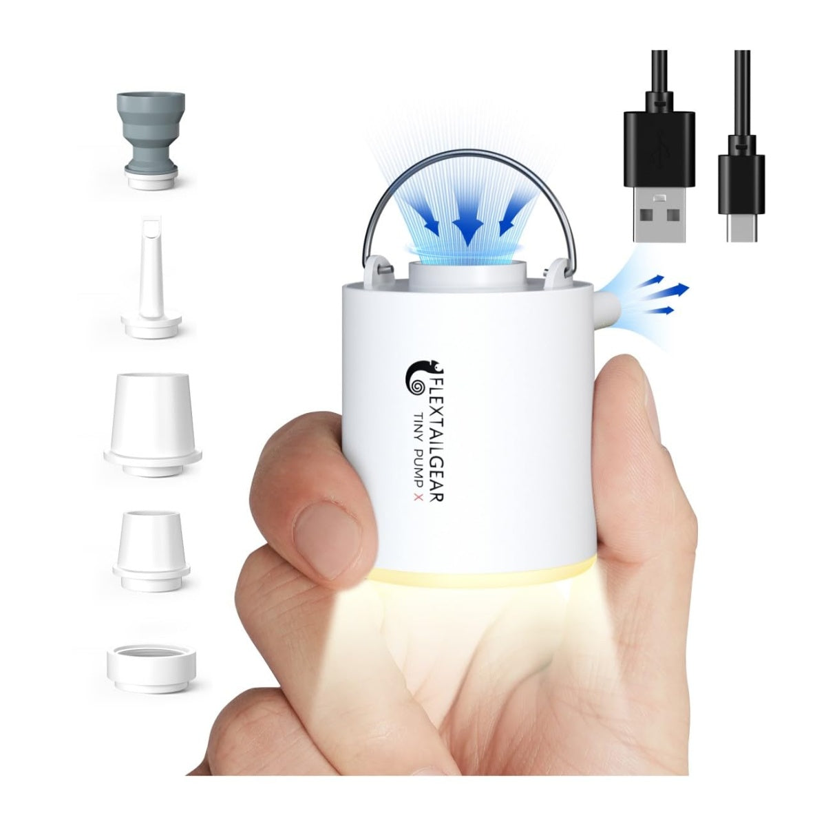 FLEXTAILGEAR Tiny Pump X Portable Air Pump+ Campin - View 10