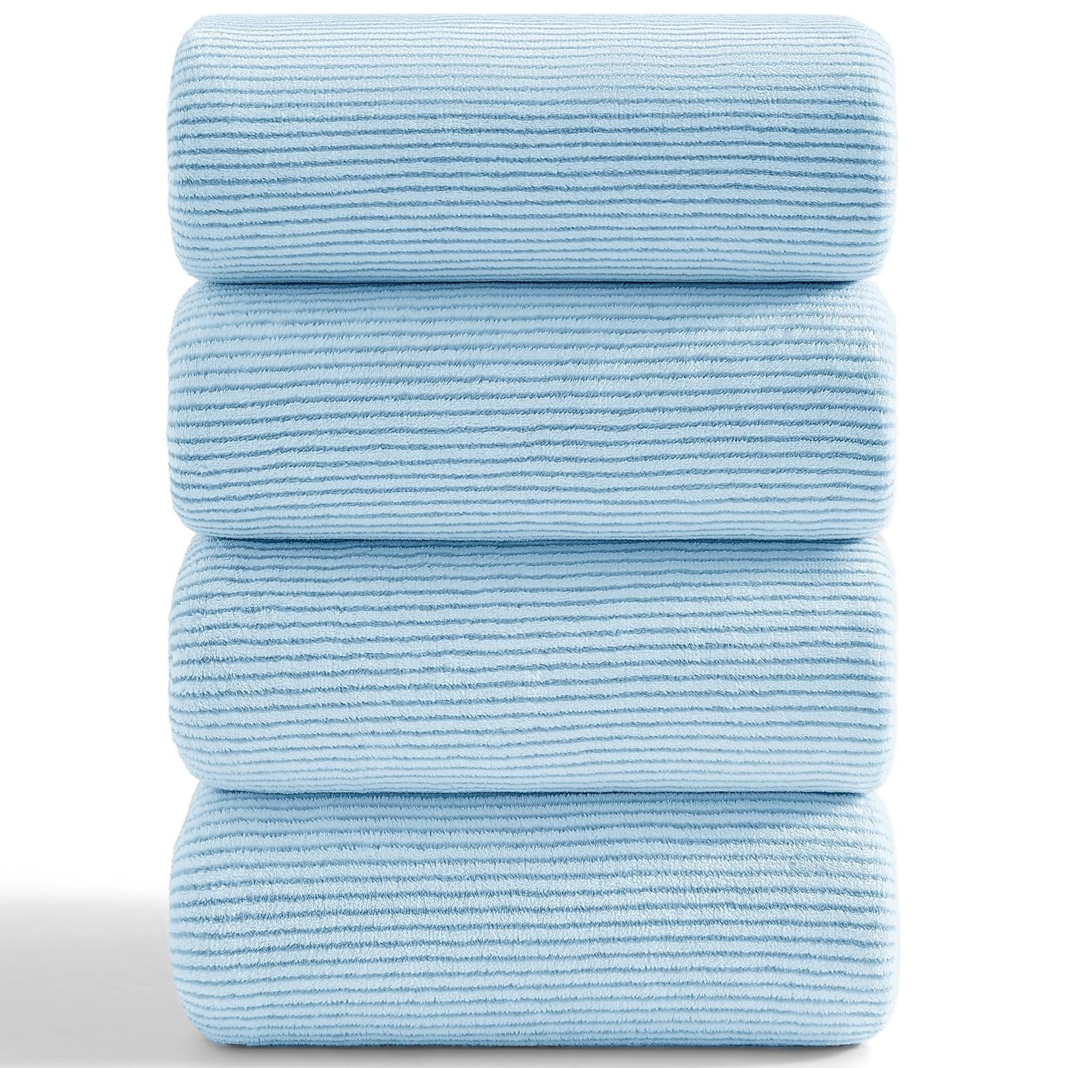Jessy Home 4-piece oversized bath towel set with ultra-soft, fluffy 35x70-inch towels for luxurious bathroom use.
