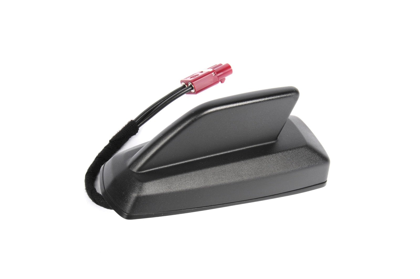 ACDelco GM Original Equipment high frequency antenna in black, showing its compact design and mounting base.