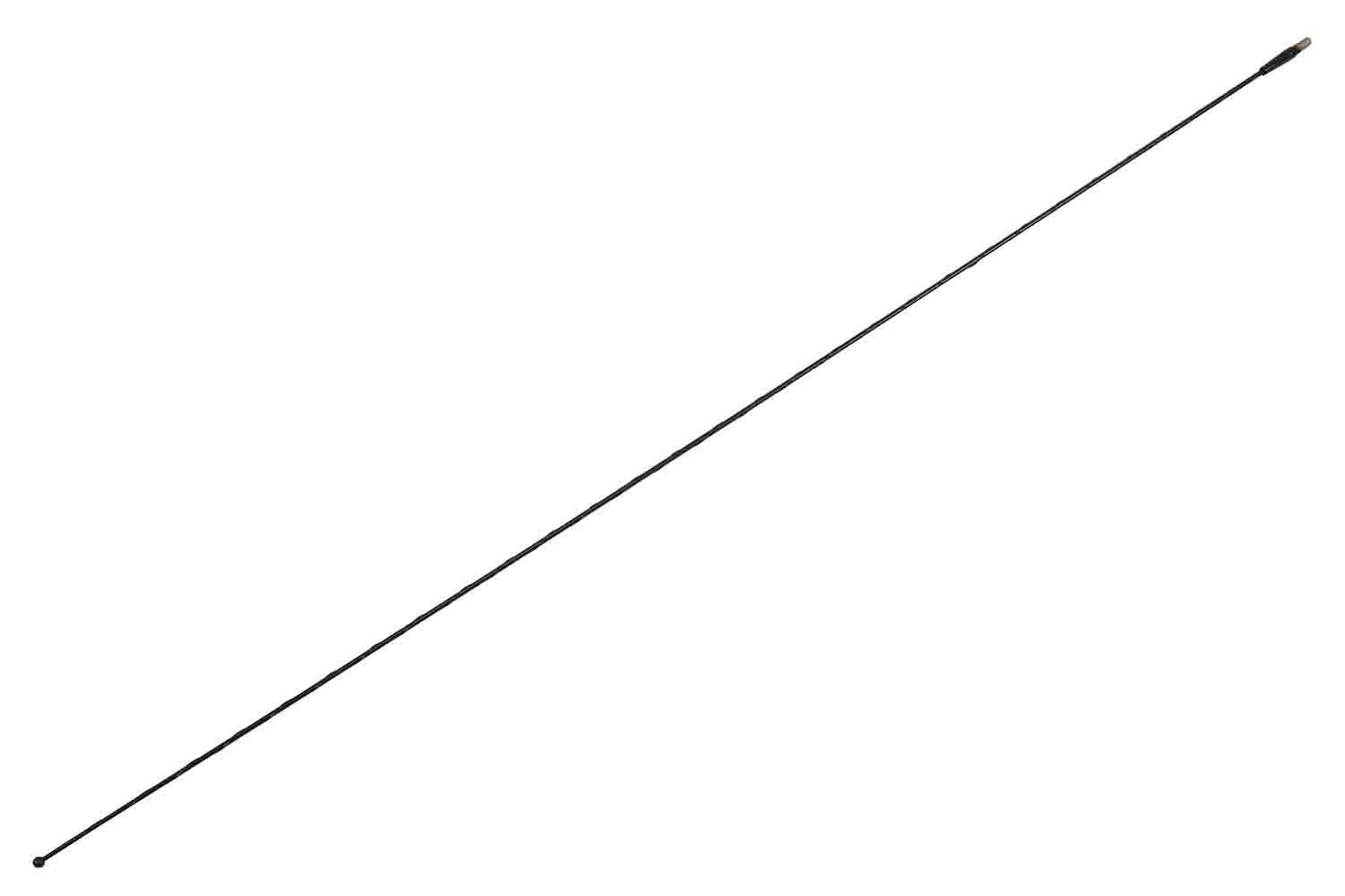 GM Genuine Parts 15114228 radio antenna, black vehicle antenna with GM branding for car radio reception.