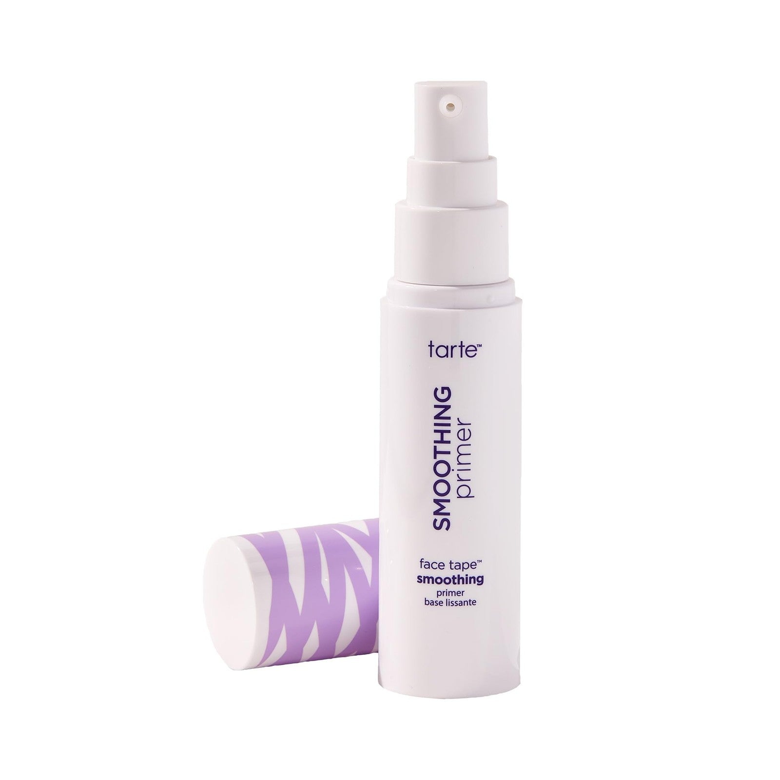 tarte Face Tape Smoothing Primer bottle with applicator, lightweight longwear makeup primer designed to create a smooth complexion