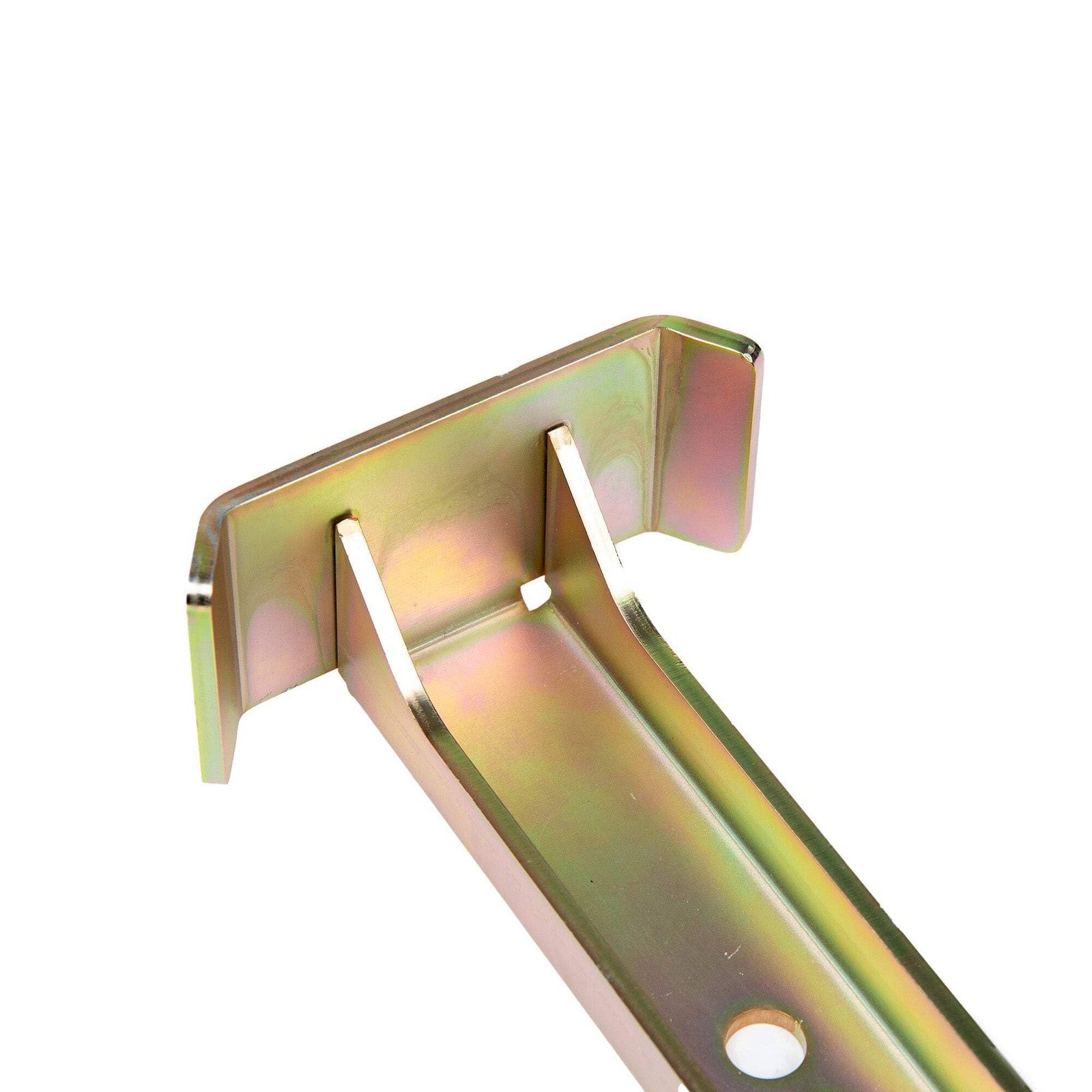 Mr. Snow Plow BOSS STB03220 kickstand leg with straight blade, zinc-plated replacement part for snowplow equipment