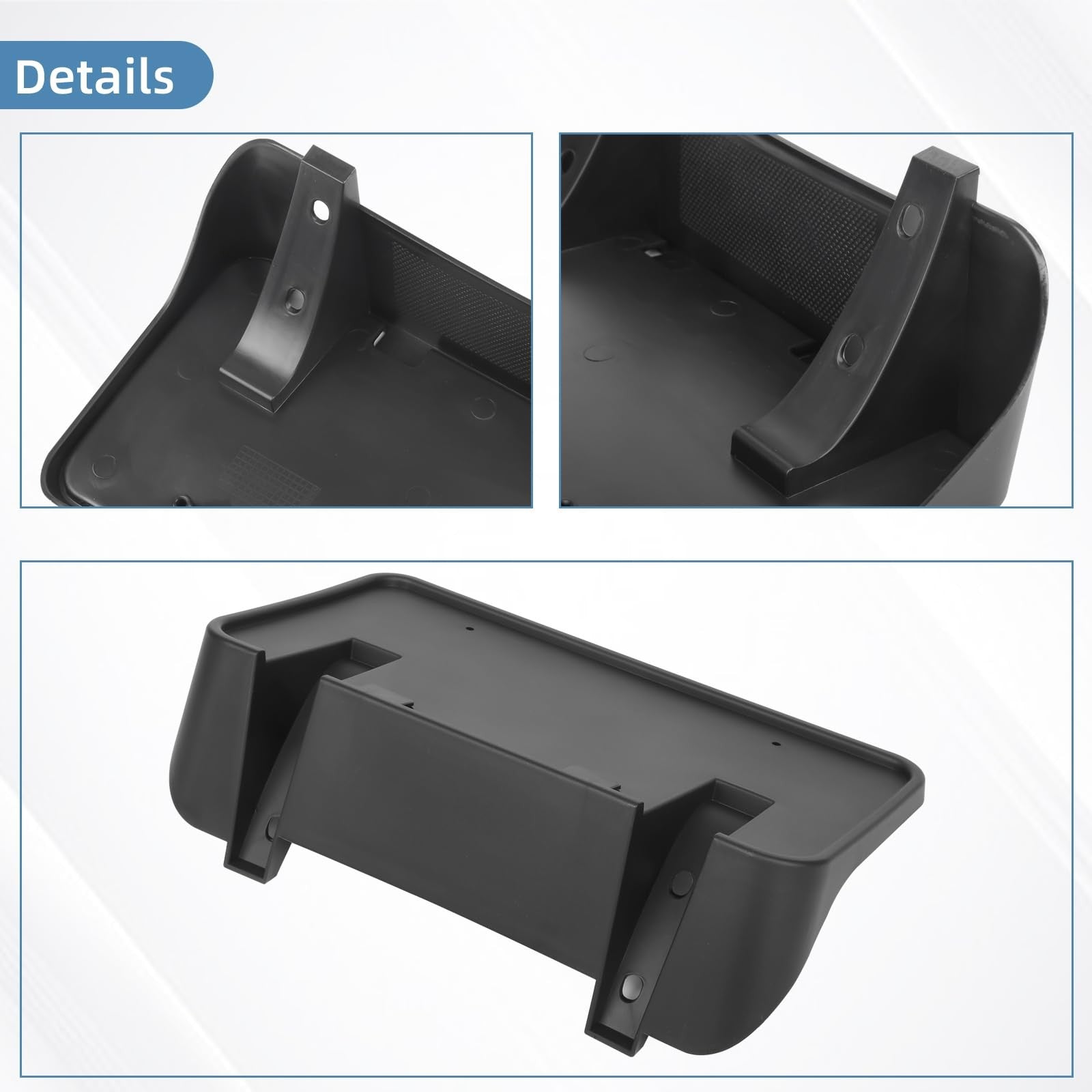 OKPARZ front bumper license plate frame bracket for 1999-2004 Ford F series trucks, durable metal replacement part.