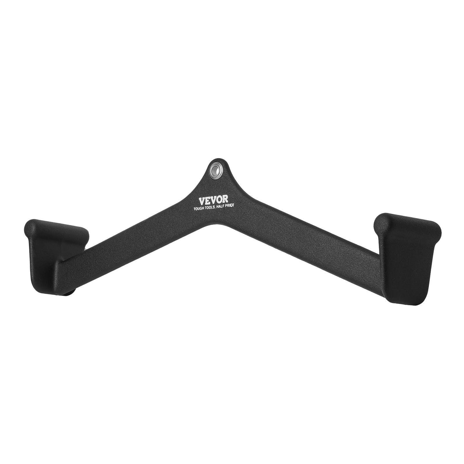 VEVOR LAT pulldown attachment with cable rowing V-bar for tricep exercises on cable machines.