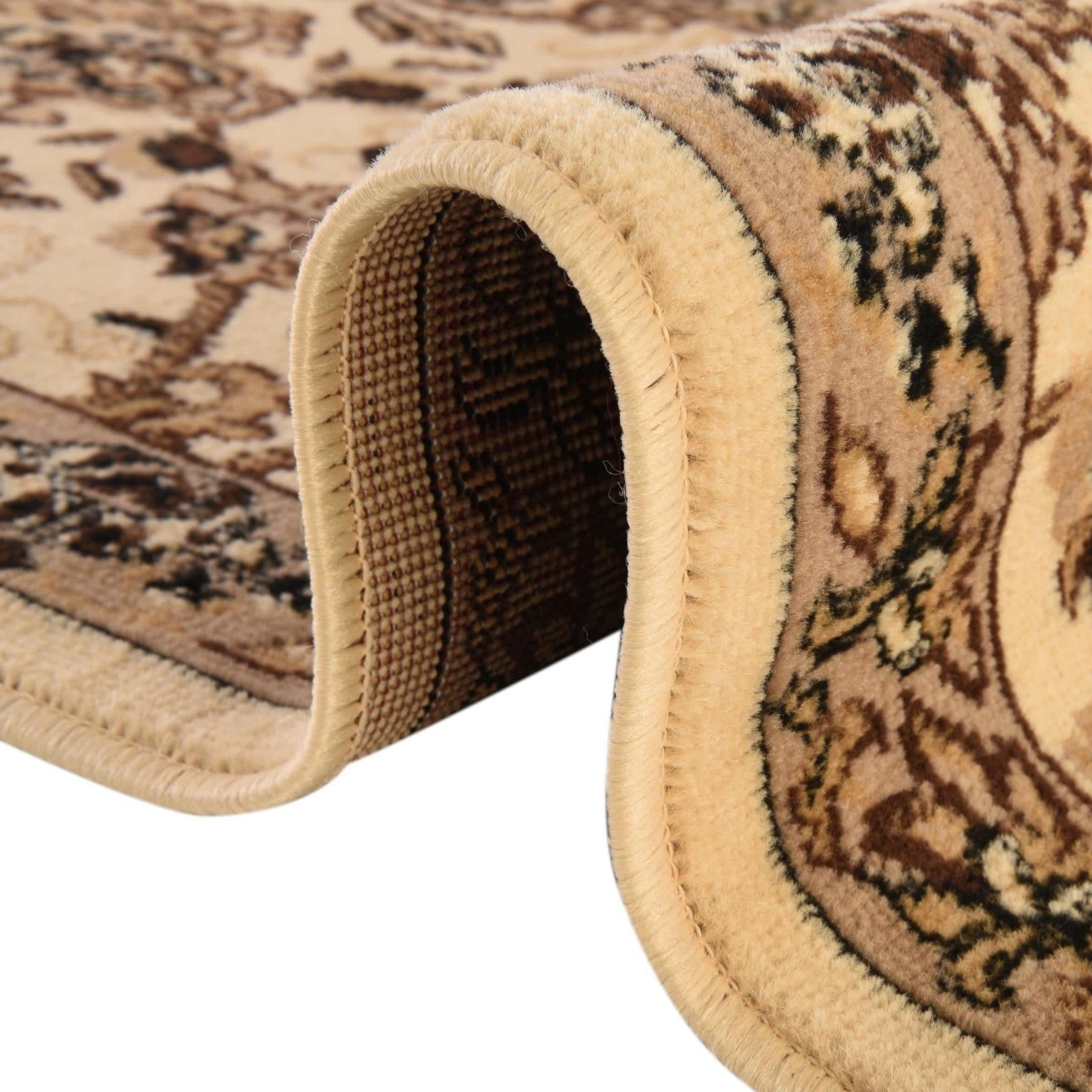Unique Loom Sialk Hill Collection Washington 3'3" x 5'3" oval area rug with intricate patterns and rich colors.
