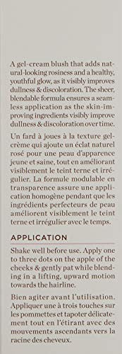 Perricone MD No Makeup Blush in a soft pink shade, displayed in a sleek compact with a mirror inside.