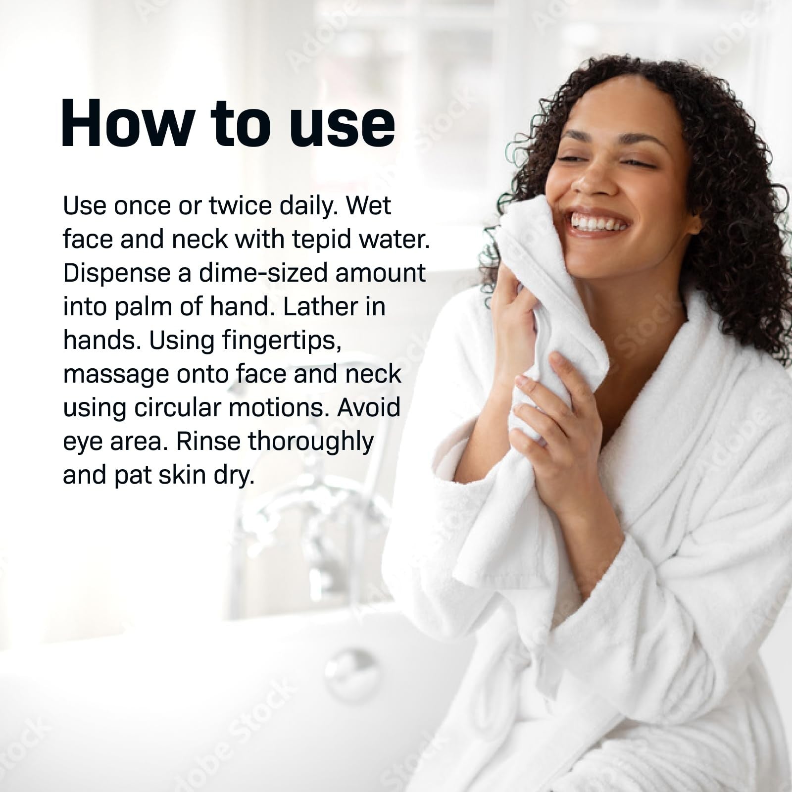 Revision Skincare Purifying Cleansing Gel with Salicylic Acid, showing the clear gel in a pump bottle with label details