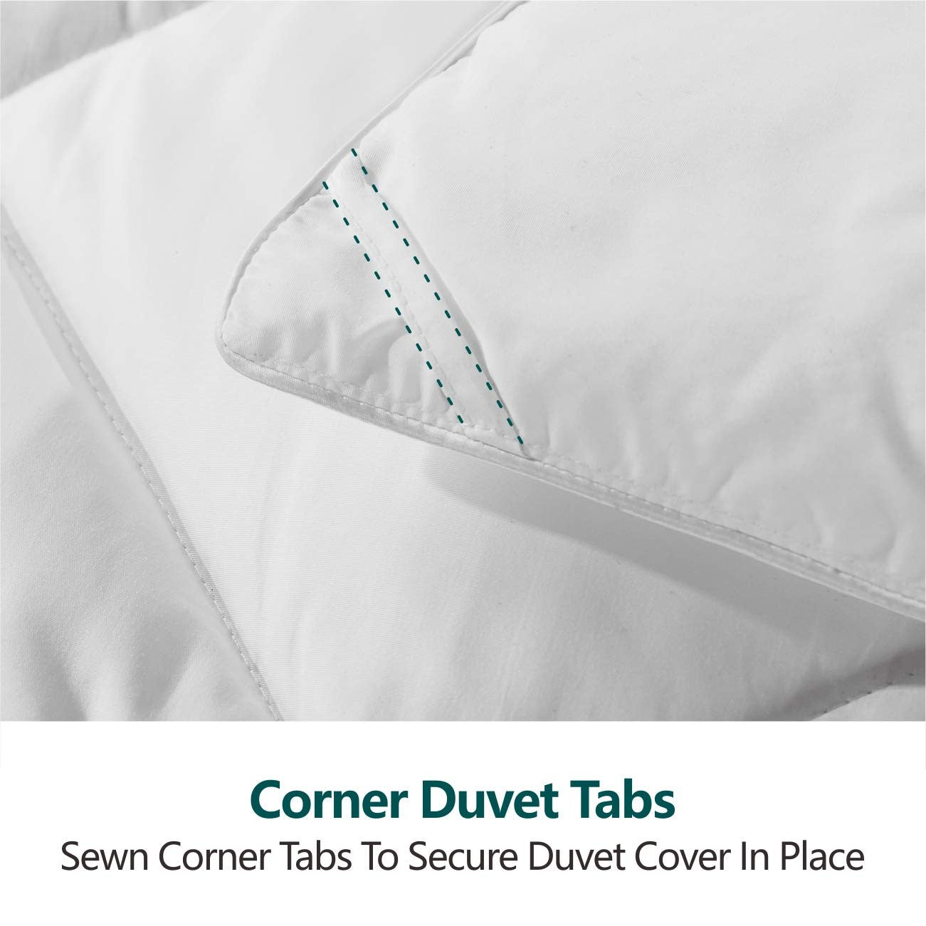 Cozynight lightweight oversized king size comforter duvet insert filled with soft down, shown on a bed for cozy sleeping comfort.