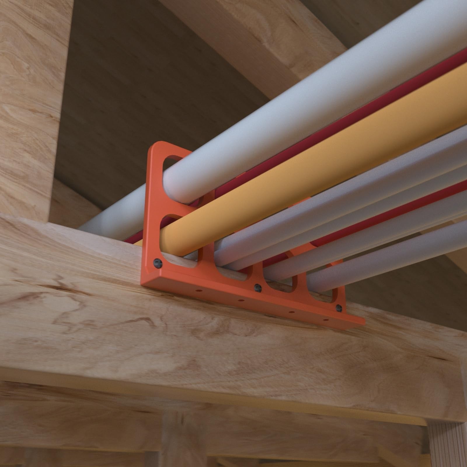 LCGAOYA 40pcs cable chase wire brackets for cable management, supporting and organizing cables in a neat, secure box.