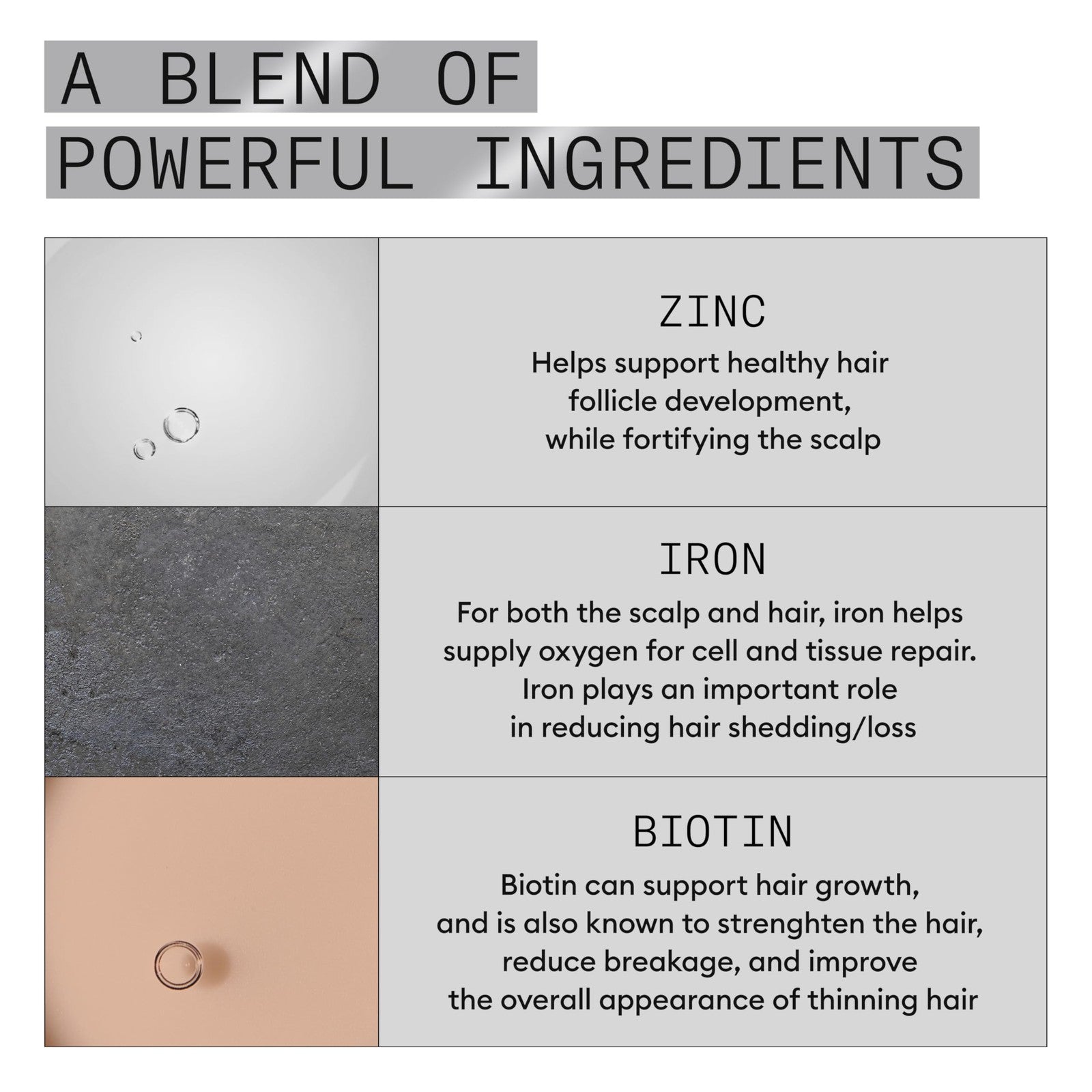 NIOXIN Density Defend hair growth supplements bottle with biotin, zinc, and iron, showing the supplement tablets inside.