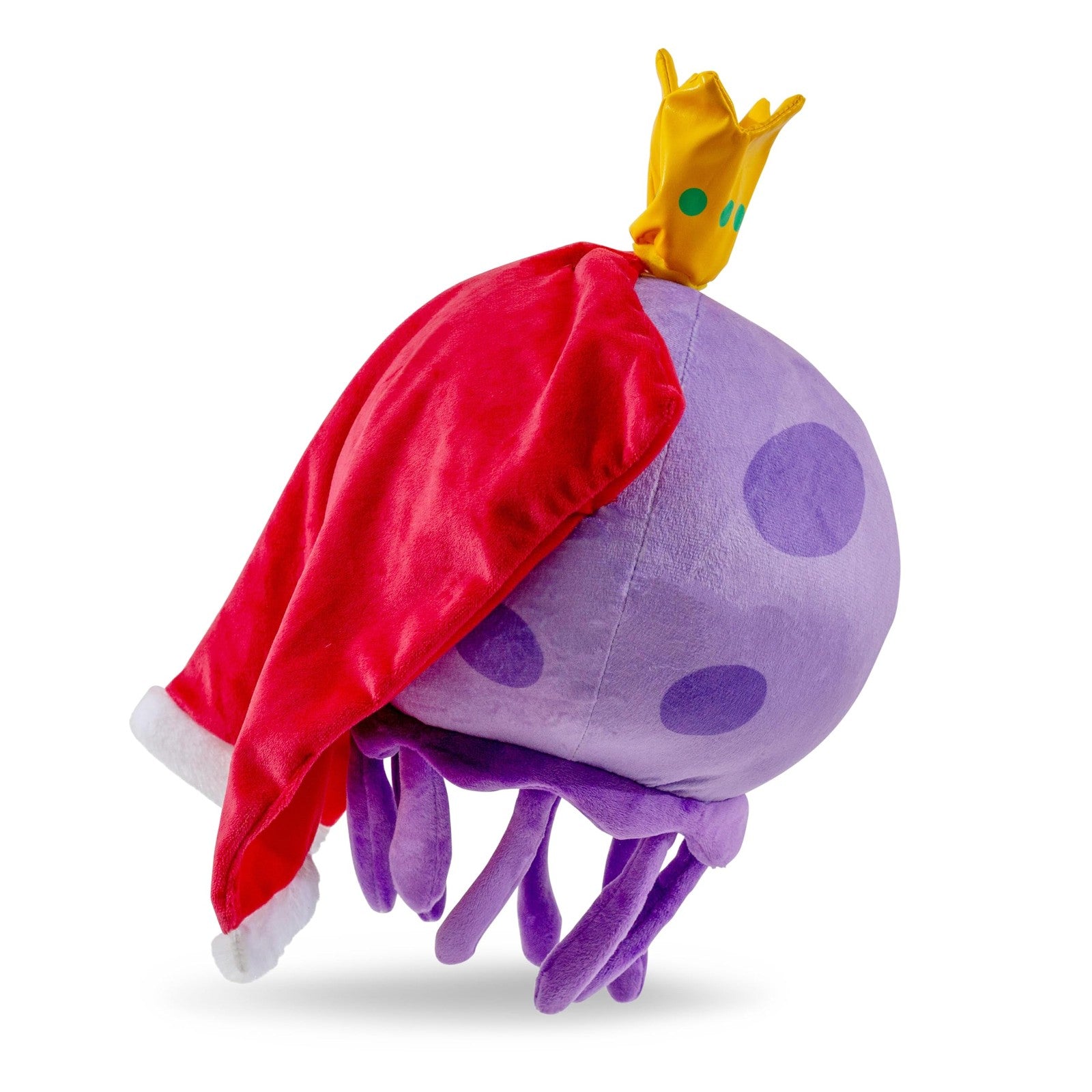 Nickelodeon SpongeBob SquarePants King Jellyfish 10-inch collector plush toy, soft fabric with detailed character features.