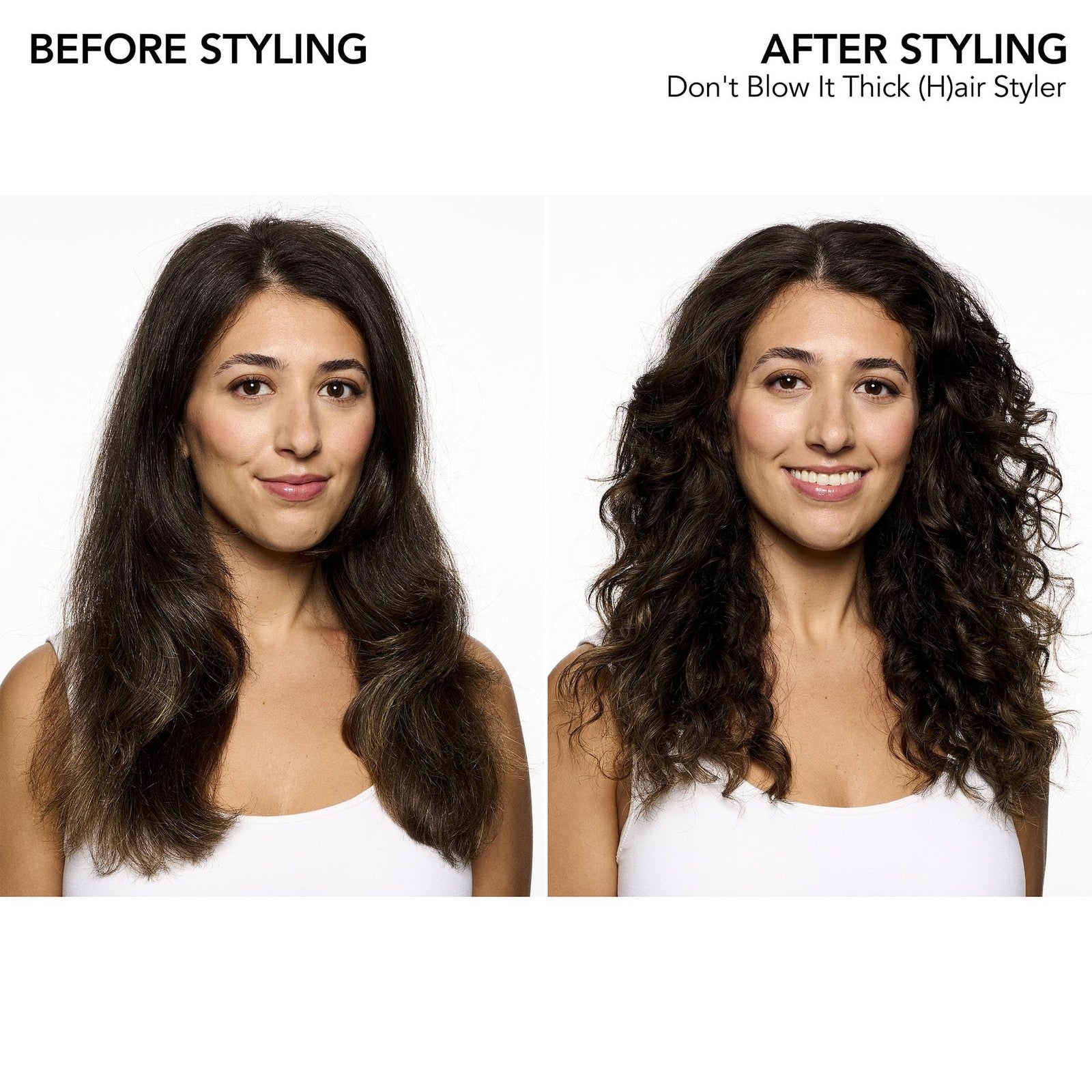 Bumble and bumble Don't Blow It Thick air styler air dry cream for medium hair, showing the product bottle on a neutral background