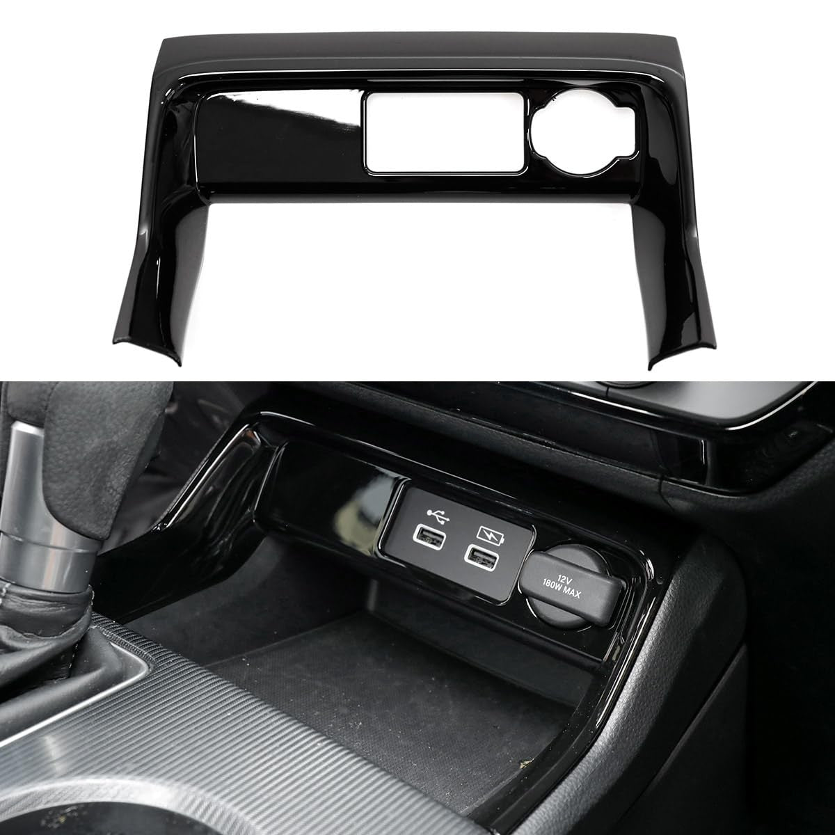 YINGTUU center console accessories for Honda 11th Gen Civic 2022-2025, showing the sleek design and fitment details.