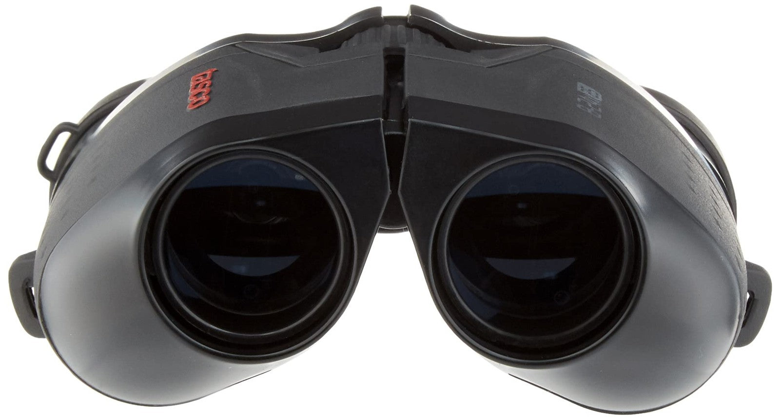 TASCO Essentials 8-24x25 binoculars with compact design, adjustable zoom, and lightweight build for outdoor viewing.