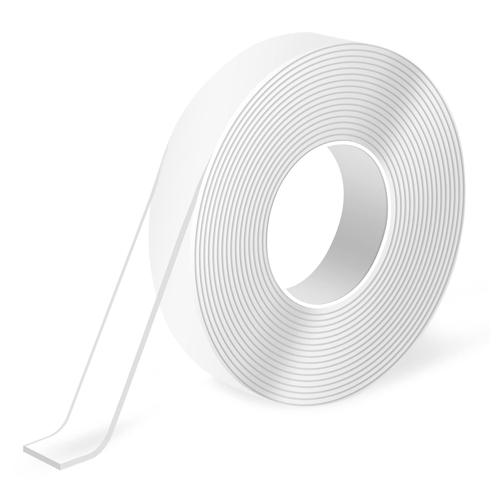 Art3d double-sided mounting tape, 10-foot roll, removable and reusable, damage-free adhesive for wall mounting and crafts.