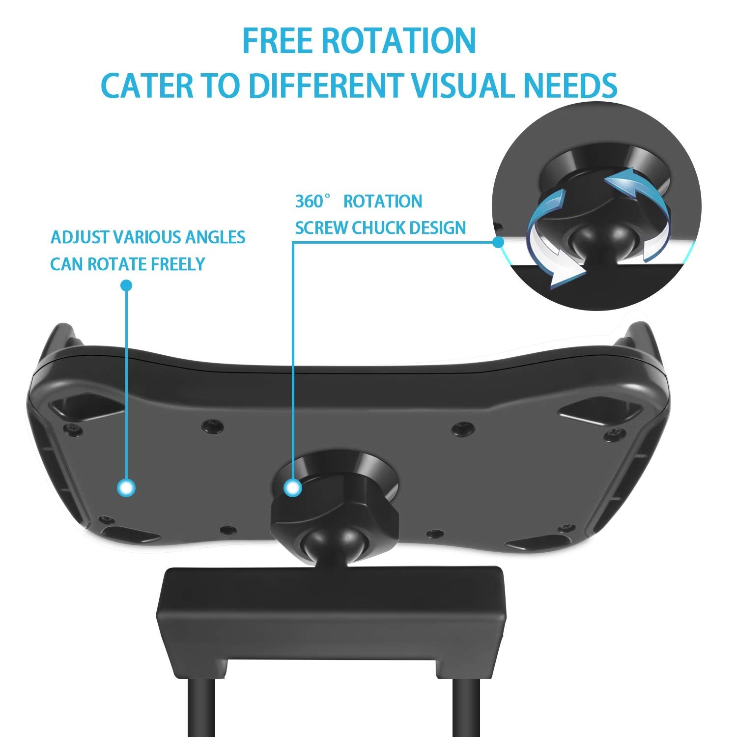 YUNLEJP Lazy Neck Phone Holder Stand, flexible hands-free bed holder with adjustable support for smartphone use.