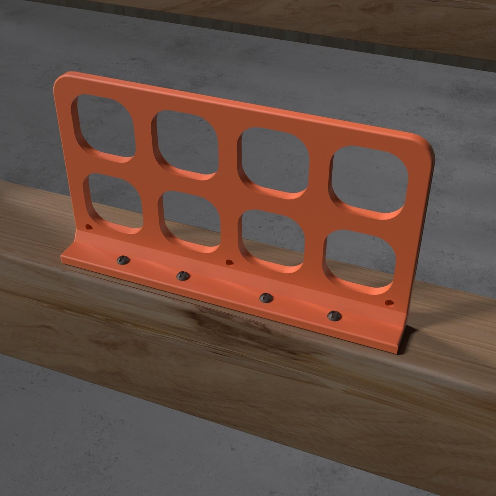 LCGAOYA 40-piece cable chase wire brackets and support box for cable management, shown mounted for organized wiring.