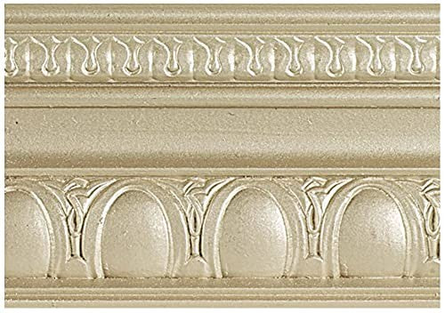Modern Masters Champagne Metallic Satin Water-Base Paint in 1-gallon container, showcasing a smooth, reflective metallic finish.