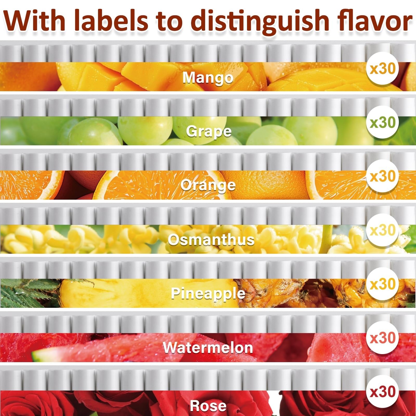 VISRIE 210-pack natural lip balm tubes, blank unlabeled lip balm containers for personalized branding or DIY projects.