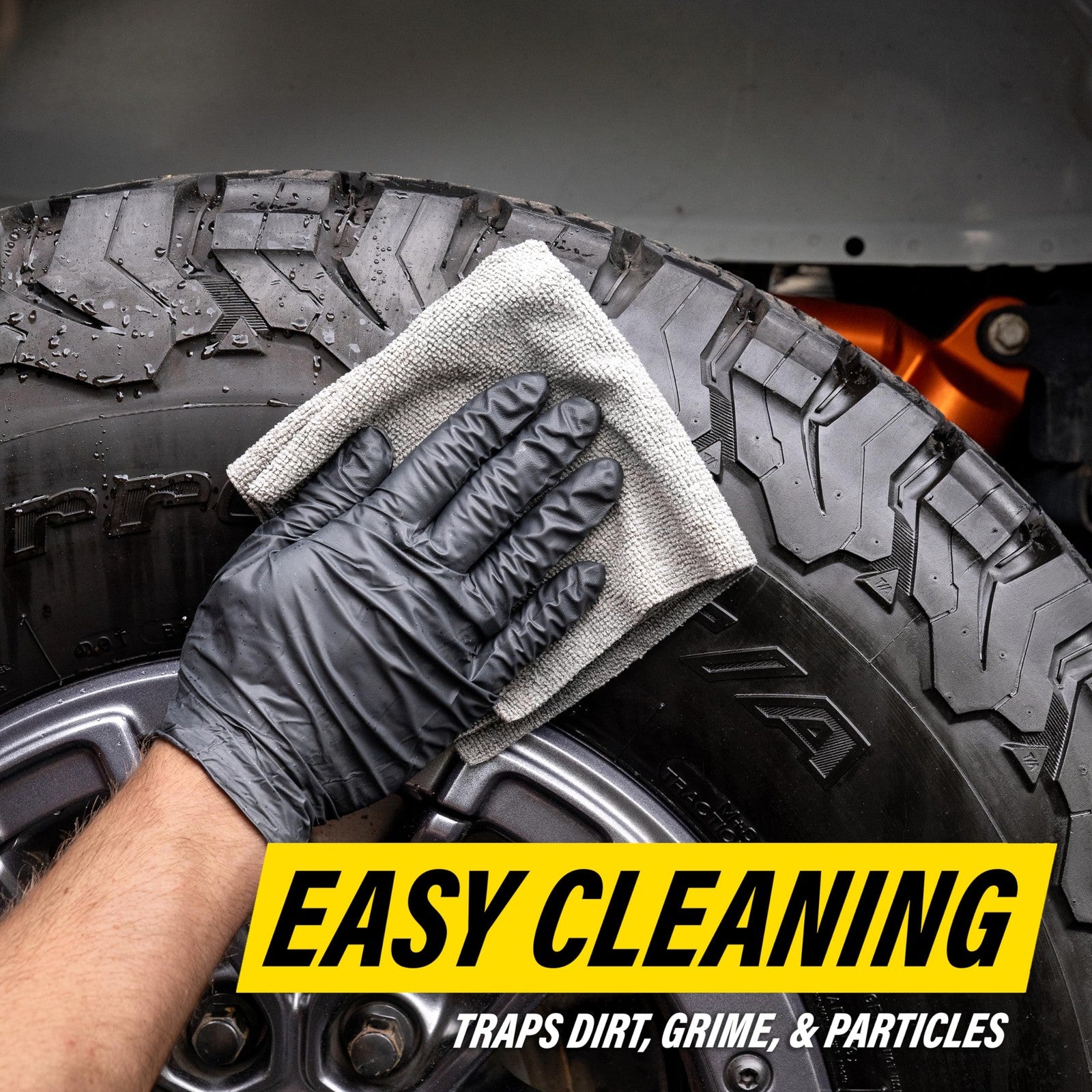 BLACK+DECKER Pennzoil microfiber towels, 12x12 inch cleaning cloths, 30-pack for superior surface cleaning and polishing.