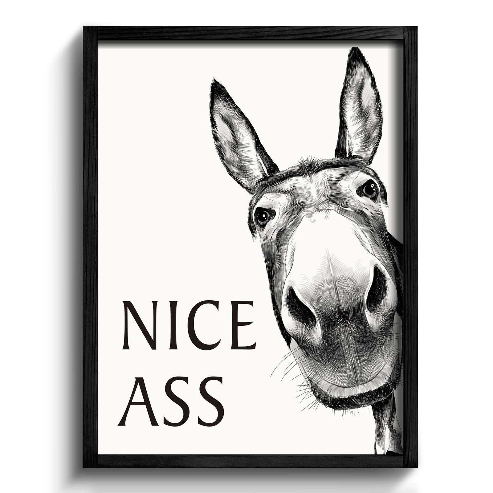 Heiple framed bathroom art wall decor featuring farmhouse vintage funny design for home bathroom decor set.