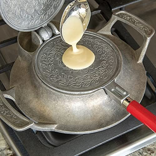 Nordic Ware Norwegian Krumkake and Pizzelle Iron for making traditional Scandinavian cookies and waffles.