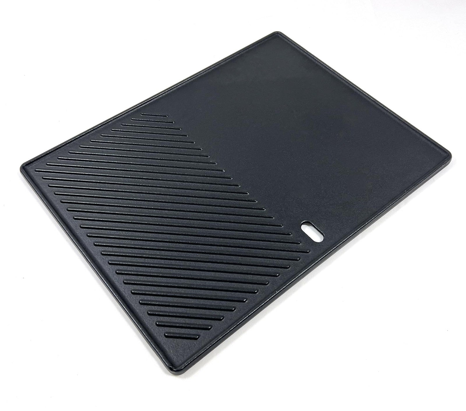 Cast iron cooking grate and griddle for Nexgrill, Charbroil, and Kenmore by Direct Store, shown on a grill.