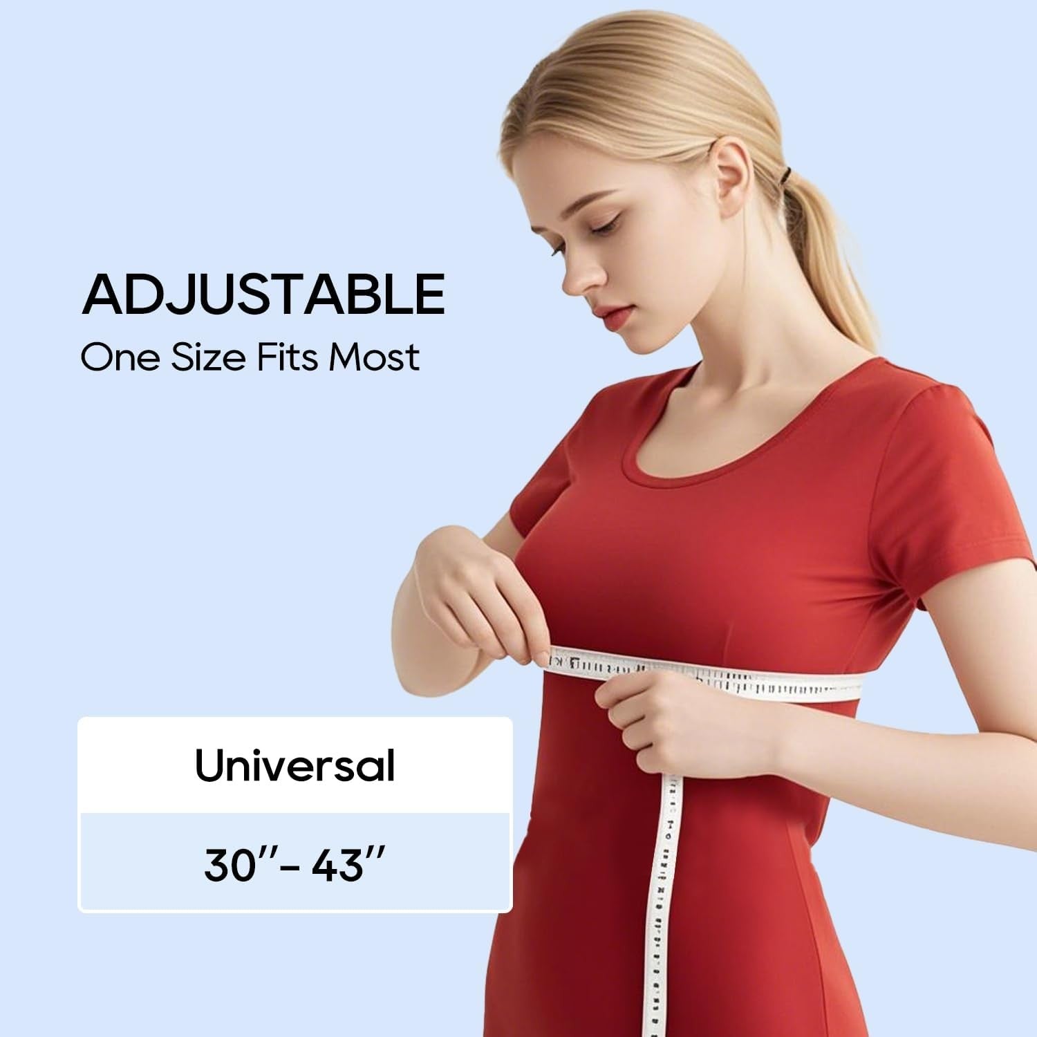 Duoorra posture corrector for women and men, adjustable upper and mid-back brace with padded straps and support.