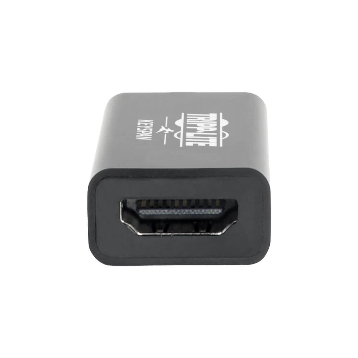 TRIPP LITE Mini DisplayPort 1.2 to HDMI adapter converter showing active mDP to HDMI connection for video output.