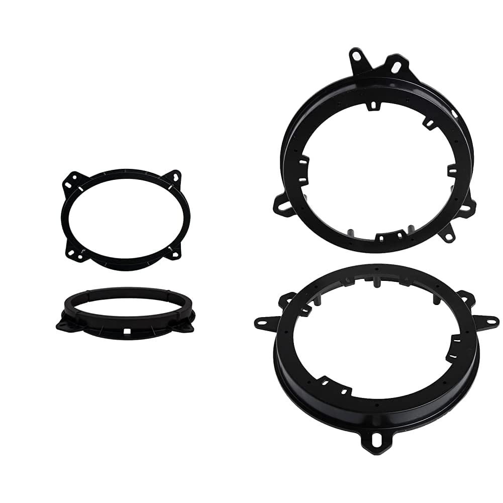 Metra 82-8146 6x9 front speaker adapter for Lexus and Toyota vehicles, showing the black plastic mounting bracket and connectors.